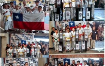 Pesqueras apoyaron: Chile fue campeón y subcampeón en Panamericano de Karate en Uruguay
