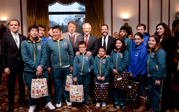 Canciller Muñoz encabezó premiación de Concurso Escolar sobre Prevención, Reciclaje, Reutilización y Disposición de Basura Marina
