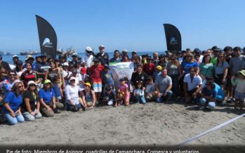 Más de tres toneladas de basura y escombros fueron retirados de playa El Colorado