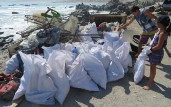 Más de 1,7 toneladas de basura fueron extraídas del balneario de San Marcos