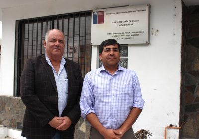 Reunión con director zonal pesca Javier Chavez
