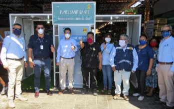 Corpesca entrega túneles sanitizantes para el Terminal Asoagro de Arica