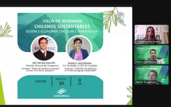 Sonapesca crea “Chilenos Sustentables”: espacio que reúne a emprendedores con soluciones ambientales